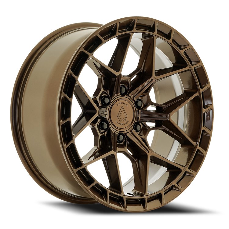 A133 RAMPAGE Wheel [Size: 20"x10"] Smoked Bronze Tint Finish A133200084N01818