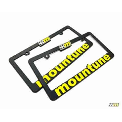 MT LICENSE PLATE FRAME SET