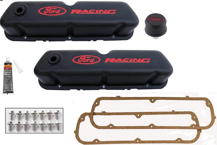 302-072 Valve Cover Kit for Small Block Ford