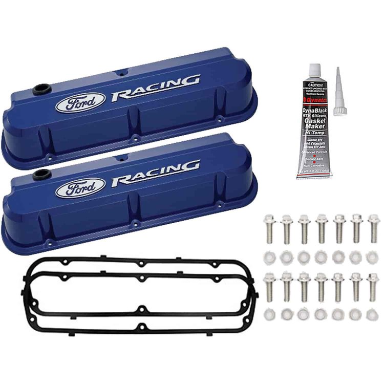 Ford Blue Slant Edge Valve Cover Install Kit