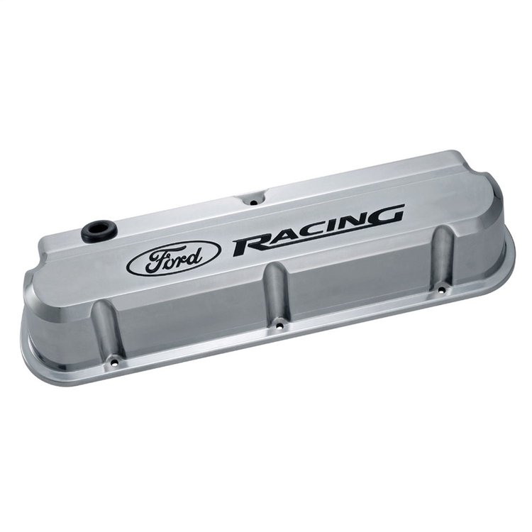 Polished Aluminum Slant Edge Valve Covers