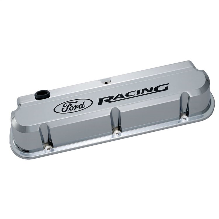 Chrome Slant Edge Valve Covers