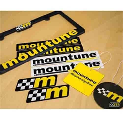 MT PRO SET - LIC PLATE FRAMES DECALS & AIR FRESH