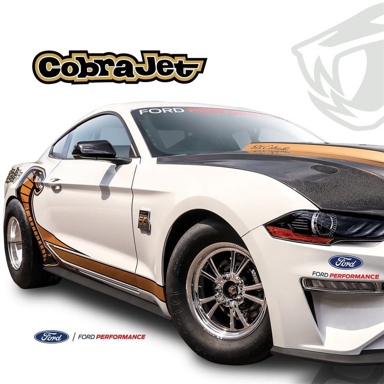 M-1007-CJ50F 2018 Cobra Jet Wheel, Front Fits Select Ford Mustang Models