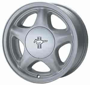 Pony Silver Wheel 1979-93 Mustang