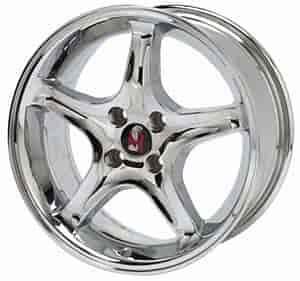 Cobra R Chrome Wheel 1979-93 Mustang
