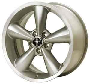 Bullitt-Style Silver Wheel 2005-07 Mustang GT