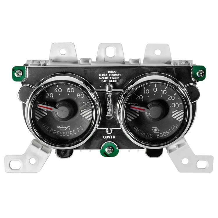 M-10849-A Pack Boost Gauge Kit for 2015-2018 Ford Mustang GT 5.0L w/Performance Pack