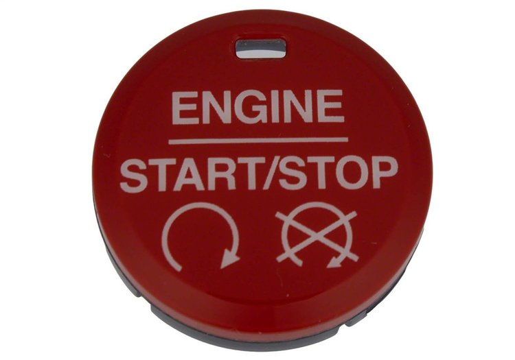 Red Start Button Kit 2015-16 Ford Mustang