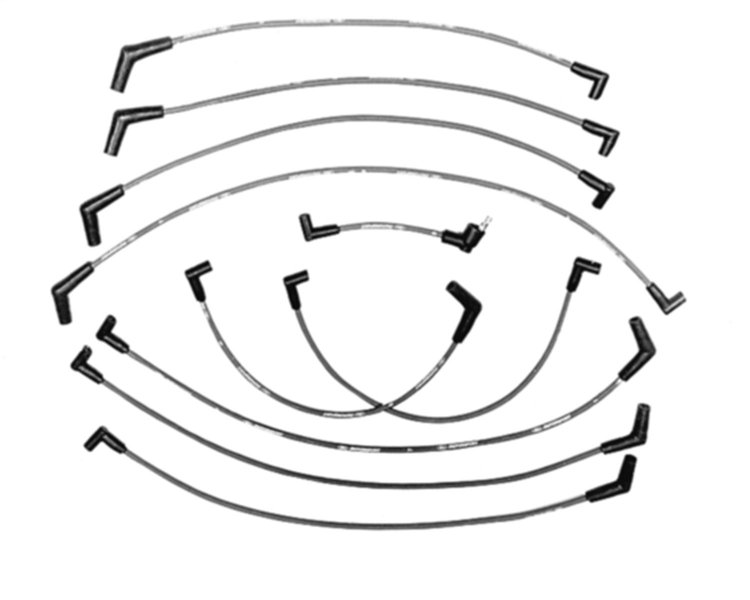 Spark Plug Wire Set Fits 5.0/5.8L V8 Engines
