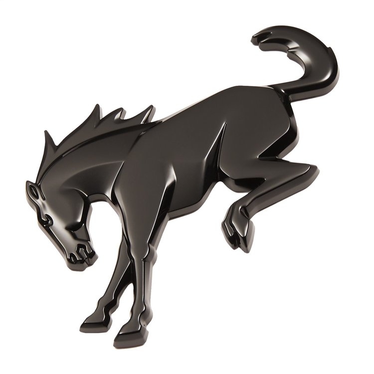 Gloss Black Rear Bronco Emblem