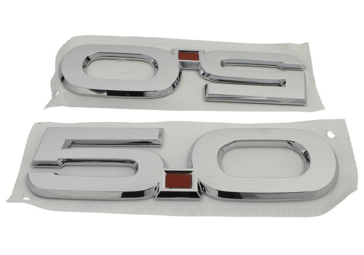 MUSTANG 5.0L FENDER EMBLE