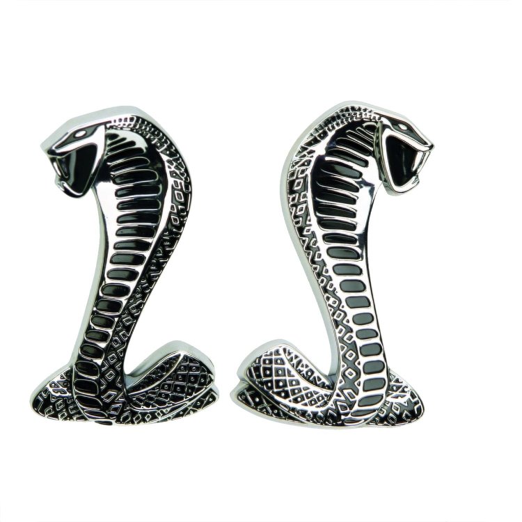 Cobra Fender Emblems 1994-2004 Mustang SVT Cobra