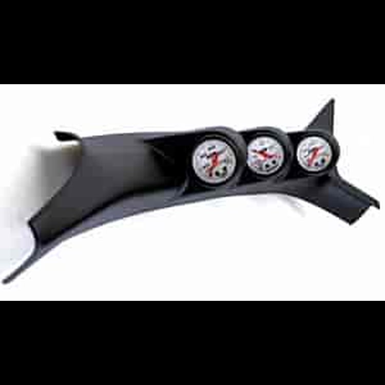 Triple Gauge Pod Pillar Mount, Full Length