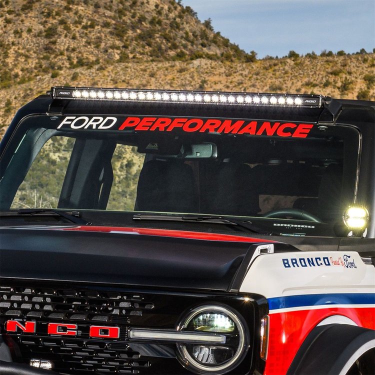 BRONCO WINDSHIELD BANNER