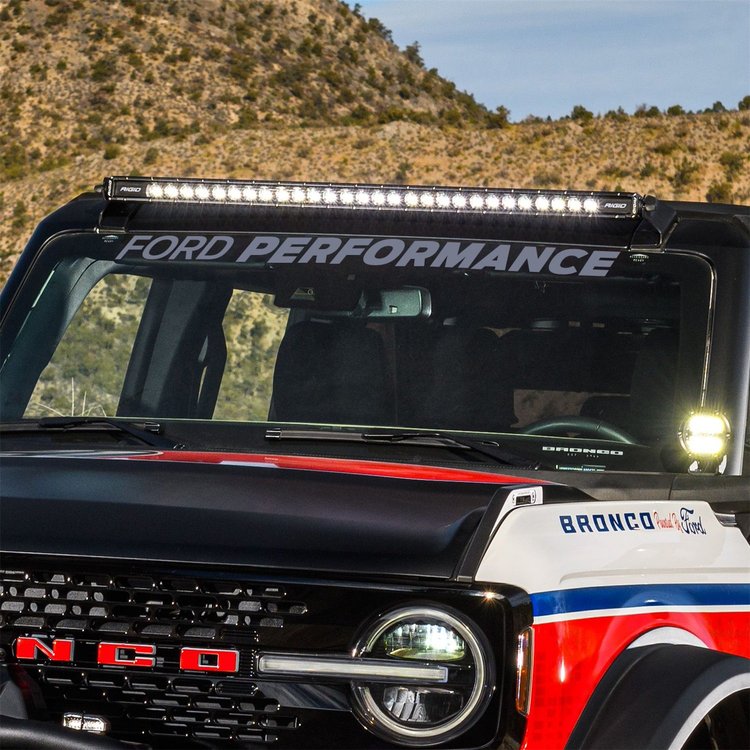 BRONCO WINDSHIELD BANNER