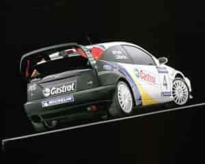 Black Door Decal w/ Number 5 Ford Focus