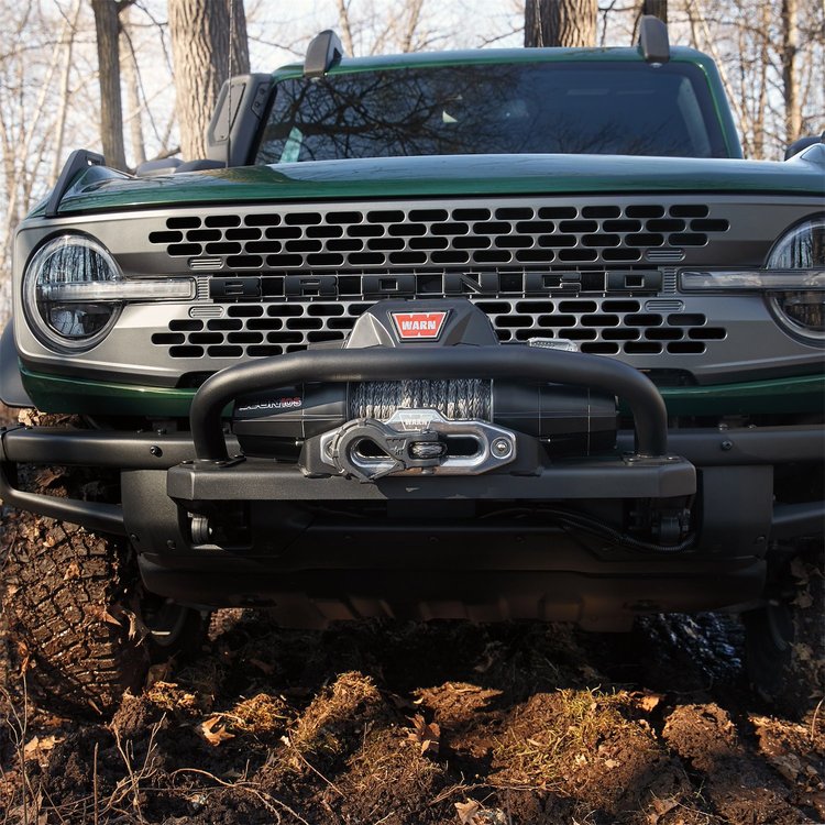 M-1821-B Warn Winch Kit Fits Select Ford Bronco