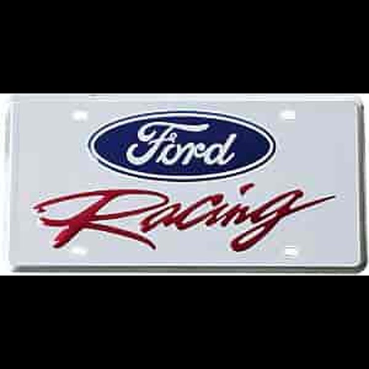 " Ford Racing" License Plate
