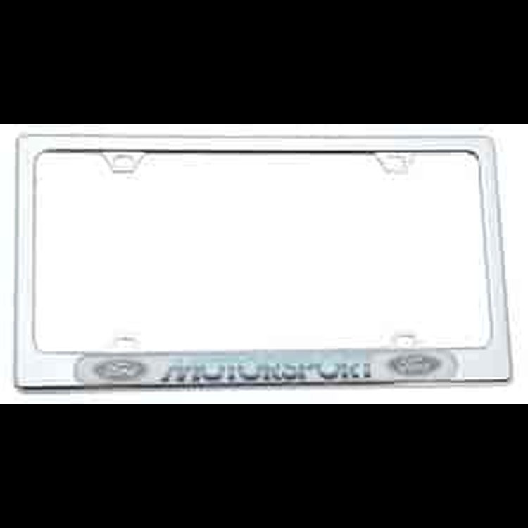 " Ford Motorsport" Chrome License Plate Frame