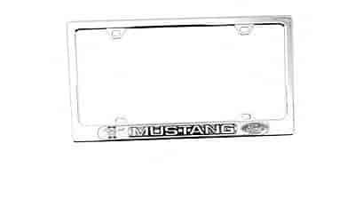 LICENSE FRAME-MUSTANG CHR