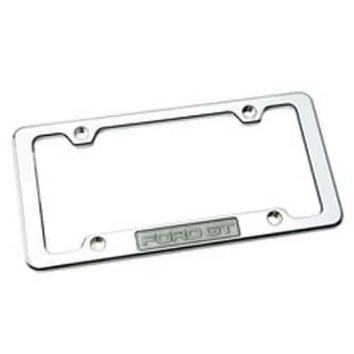License Plate Frame GT Logo