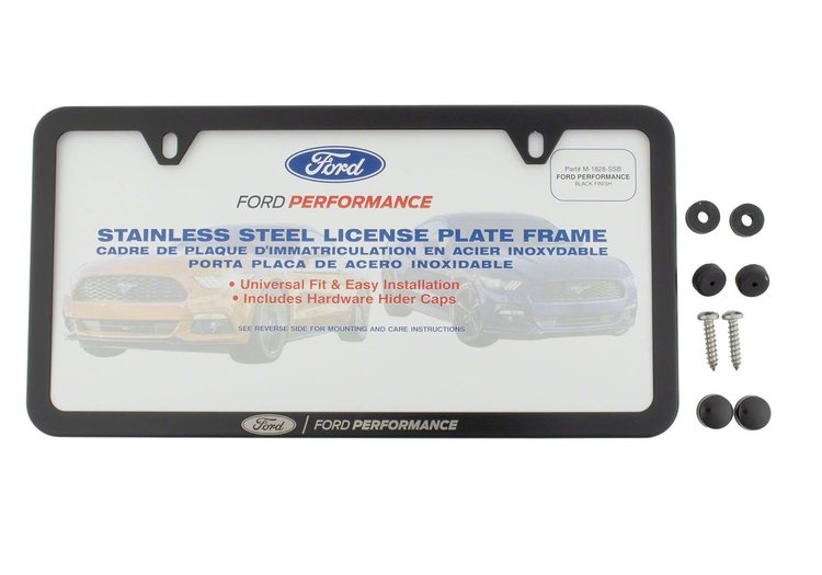 M-1828-SSB License Plate Bracket Ford Performance