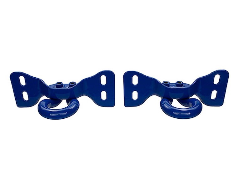 SD TOW HOOKS-PAIR-BLUE