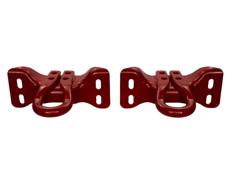 SD TOW HOOKS-PAIR-RED
