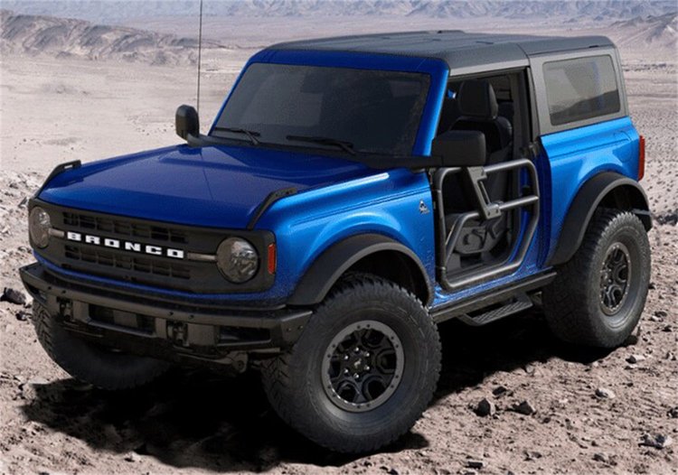 Tube Door Set Fits Select Ford Bronco 2-Door