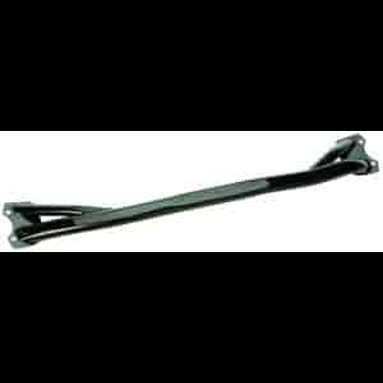 Strut Tower Brace for 2007-2009 Shelby GT500 [Black Powdercoat, Oval Tube]