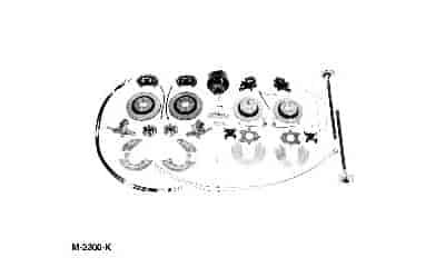 1987-93 Ford Mustang " Cobra" Disc Brake Conversion Kit