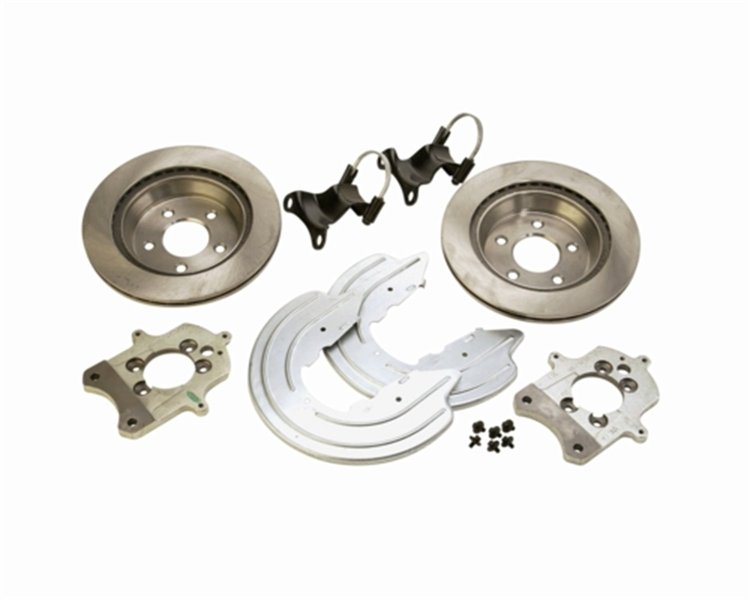 Rear Brake Bracket Upgrade Kit 1994-2004 Mustang GT Includes:
