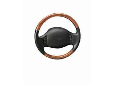 STEER/WHEEL LEATH/WD BLK