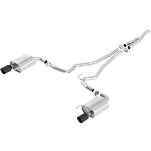 Cat-Back Sport Exhaust System 2015-16 Ford Mustang 2.3L EcoBoost