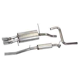 Cat-Back Exhaust System 2011-16 Ford Fiesta Hatchback