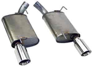 Axle-Back Exhaust System 2005-Up Ford Mustang GT