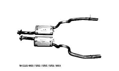Cat Back Exhaust 1999-2001 Mustang Cobra