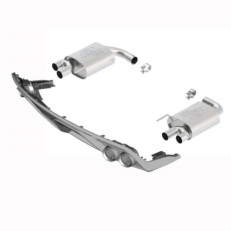 EXHAUST ASSY V8 AXLE BACK