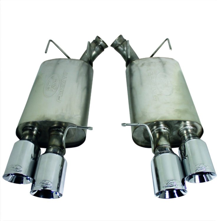 Axle-Back Exhaust System 2013-14 Mustang Shelby GT500