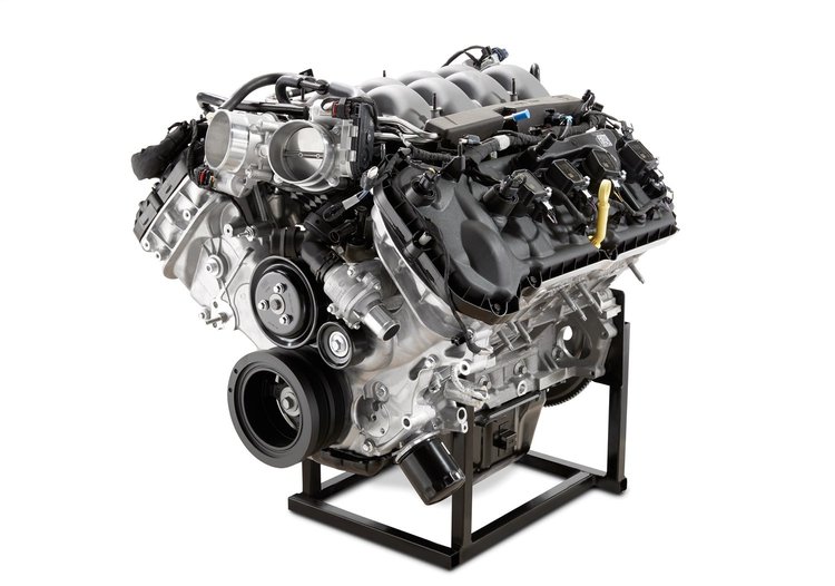 M-6007-M50DAUTO Coyote 5.0L Gen 4 Crate Engine 480 HP/415 TQ w/Auto Trans Flexplate [Dual 80 mm Throttle Bodies]