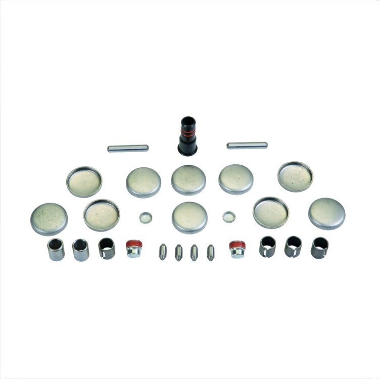 Freeze Plug and Dowel Pin Kit Fits: M-6010-BOSS50 Block
