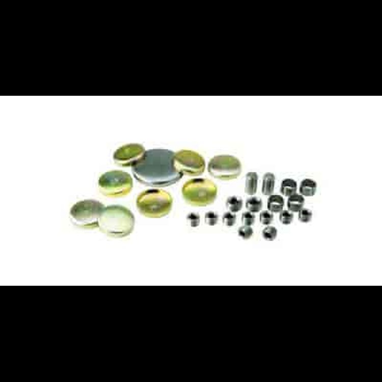 Freeze Plug and Dowel Pin Kit Fits: (Engine Blocks) M-6010-R302