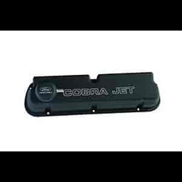 Black Satin Valve Covers 352, 428 Cobra Jet