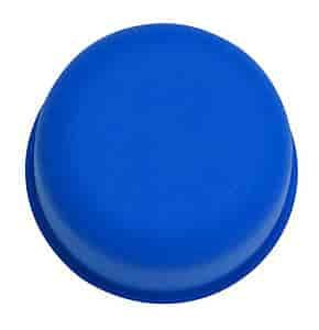 Push-In Valve Cover Breather Blue Powdercoated, Plain