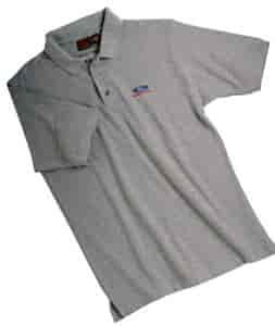 GRAY FR POLO-L-PACK OF 6