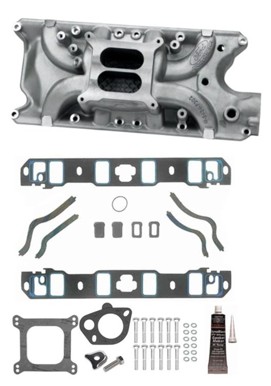 M-9424-F302 Intake Manifold Kit for Small Block Ford 289/302 ci Engines