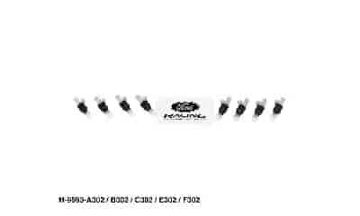 Fuel Injector Flow Rate: 19 lbs/Hr