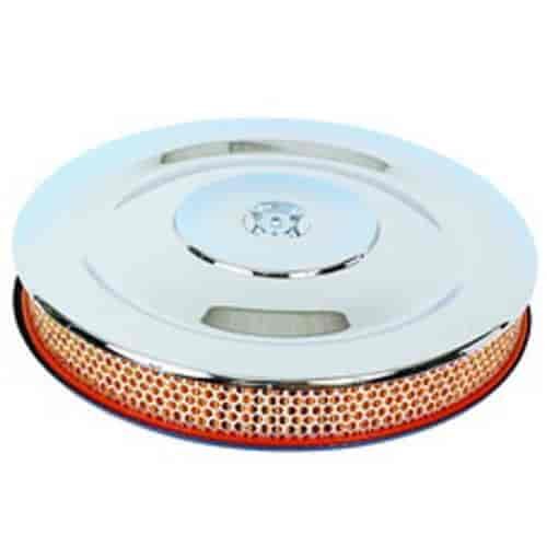Air Cleaner 14" Diameter Chrome No Logo