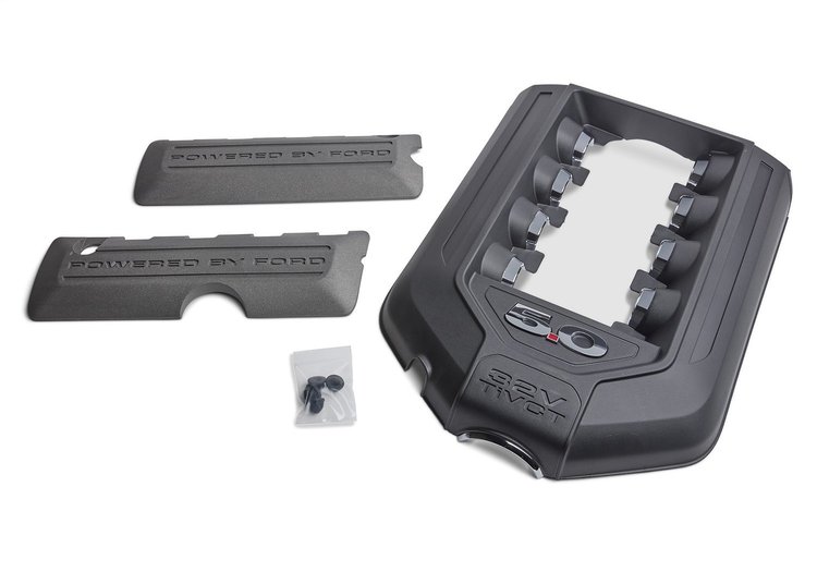 Engine Plenum Cover Kit 2011-14 Mustang GT 5.0L 4V "Ti-VCT"